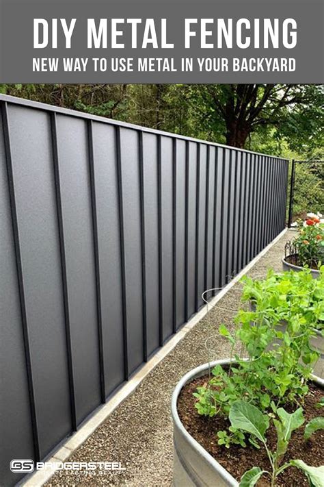 metal sheeting fence|ready made metal fence panels.